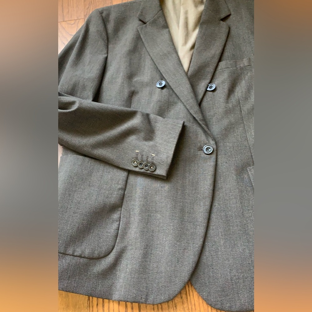 Zara Man Suit Collection Double Breasted size 44